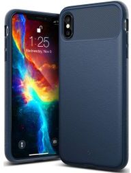 Caseology Vault Apple iPhone XS Max Hoesje Blauw