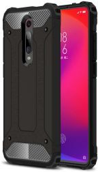 Geen Xiaomi Mi 9T Hybride Hoesje Zwart