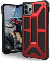 UAG Urban Armor Gear Monarch Hoesje Apple iPhone 11 Pro Max Crimson