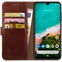 Rosso Element Xiaomi Mi A3 Hoesje Book Cover Bruin