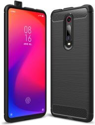 Selected by GSMpunt.nl Xiaomi Mi 9T Pro Geborsteld TPU Hoesje Zwart