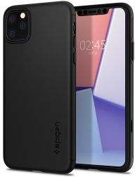 Spigen Thin Fit Classic Hoesje Apple iPhone 11 Pro Max Zwart