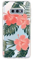 HappyCase Galaxy S10E Flexibel TPU Hoesje Tropic Vibe Print