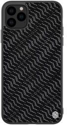 Nillkin Dazzling Hybride Apple iPhone 11 Pro Max Hoesje Zilver/Zwart