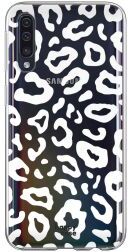 HappyCase Samsung Galaxy A70 Flexibel TPU Hoesje Luipaard Print