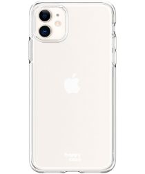 HappyCase Apple iPhone 11 Hoesje Flexibel TPU Clear Print