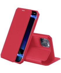 Dux Ducis Skin X Series Apple iPhone 11 Pro Max Flip Hoesje Rood