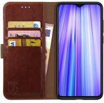 Rosso Element Xiaomi Redmi Note 8 Pro Hoesje Book Cover Bruin