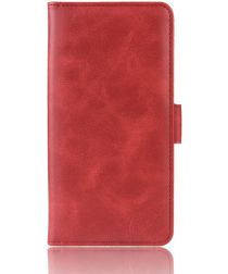 Geen Oppo Reno 2 Stand Portemonnee Hoesje Rood