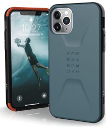 UAG Urban Armor Gear Civilian Series Apple iPhone 11 Pro Hoesje Blauw