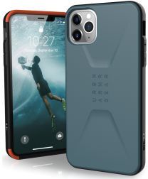 UAG Urban Armor Gear Civilian Series Apple iPhone 11 Pro Max Hoesje Blauw