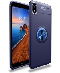 Geen Xiaomi Redmi 7a TPU Hoesje met Standaard Blauw