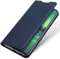 Dux Ducis Skin Pro Series Motorola Moto G8 Plus Flip Hoesje Blauw