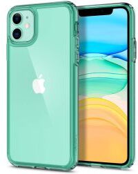 Spigen Ultra Hybrid Apple iPhone 11 Hoesje Green Crystal