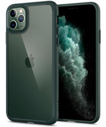 Spigen Ultra Hybrid Apple iPhone 11 Pro Hoesje Midnight Green