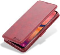 AZNS Samsung Galaxy A20e Portemonnee Stand Hoesje Rood