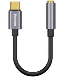 Baseus USB-C to 3.5mm headphone Jack Donker Grijs
