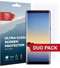 Rosso Samsung Galaxy Note 8 Ultra Clear Screen Protector Duo Pack