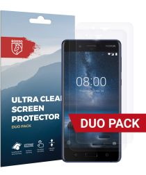 Rosso Nokia 8 Ultra Clear Screen Protector Duo Pack