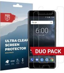 Rosso Nokia 6 Ultra Clear Screen Protector Duo Pack