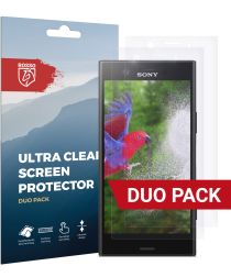 Rosso Sony Xperia XZ1 Compact Ultra Clear Screen Protector Duo Pack