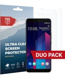 Rosso HTC U11 Plus Ultra Clear Screen Protector Duo Pack