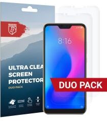 Rosso Xiaomi Mi A2 Ultra Clear Screen Protector Duo Pack