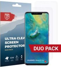 Rosso Huawei Mate 20 Pro Ultra Clear Screen Protector Duo Pack