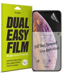 Ringke DualEasy Anti-Stof Screen Protector Apple iPhone XS Max 2-Pack