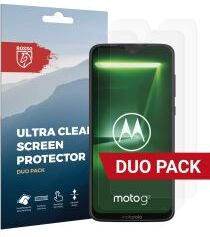 Rosso Motorola Moto G7 Ultra Clear Screen Protector Duo Pack