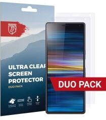 Rosso Sony Xperia 10 Ultra Clear Screen Protector Duo Pack