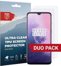 Rosso OnePlus 7 Ultra Clear Screen Protector Duo Pack