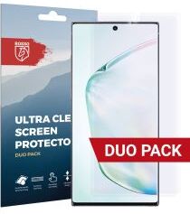 Rosso Samsung Galaxy Note 10 Ultra Clear Screen Protector Duo Pack