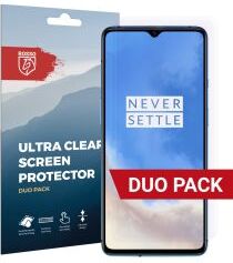 Rosso OnePlus 7T Ultra Clear Screen Protector Duo Pack