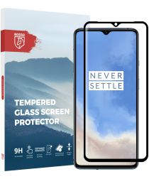 Rosso OnePlus 7T 9H Tempered Glass Screen Protector Zwart