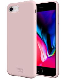 HappyCase Apple iPhone 7 / 8 Siliconen Back Cover Hoesje Roze