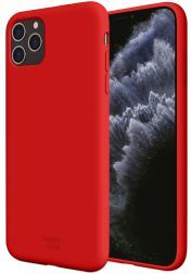 HappyCase Apple iPhone 11 Pro Siliconen Back Cover Hoesje Rood