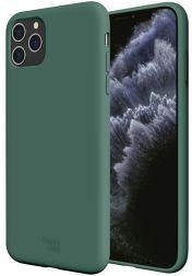 HappyCase iPhone 11 Pro Max Siliconen Back Cover Groen