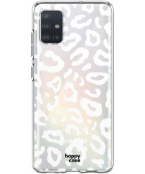 HappyCase Samsung Galaxy A51 Hoesje Flexibel TPU Luipaard Print
