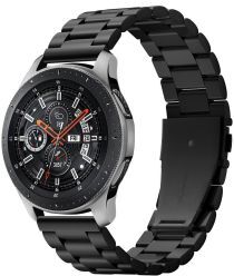 Spigen Modern Fit Universeel Smartwatch 22MM Bandje RVS Zwart