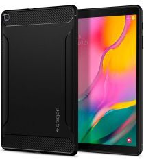 Spigen Rugged Armor Samsung Galaxy Tab A 10.1 (2019) Hoes Zwart