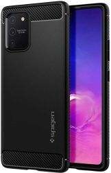 Spigen Rugged Armor Samsung Galaxy S10 Lite Hoesje Zwart