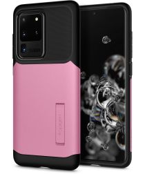 Spigen Slim Armor Samsung Galaxy S20 Ultra Hoesje Roze