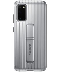 Samsung Origineel Samsung Galaxy S20 Hoesje Protective Standing Cover Zilver
