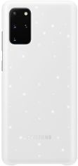 Samsung Origineel Samsung Galaxy S20 Plus Hoesje LED Back Cover Wit