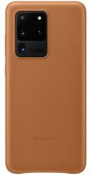 Samsung Origineel Samsung Galaxy S20 Ultra Hoesje Leather Back Cover Bruin