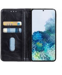Geen Samsung Galaxy S20 Hoesje Wallet Book Case Voor Pasjes Kunstleer Zwart