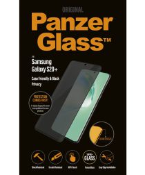 PanzerGlass Privacy Glass Samsung S20 Plus Screen Protector Zwart