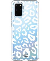 HappyCase Samsung S20 Plus Hoesje Flexibel TPU Luipaard Print