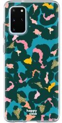 HappyCase Samsung S20 Plus Hoesje Flexibel TPU Summer Leopard Print